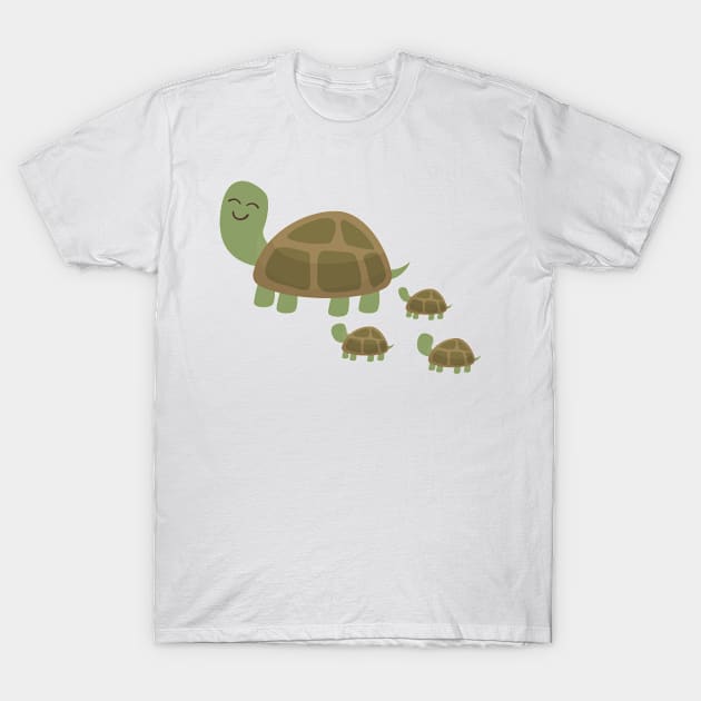 Momma Tortoise T-Shirt by munkidesigns